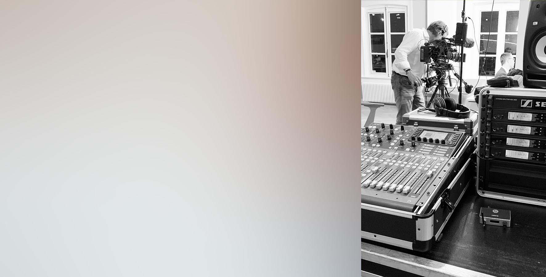 Geluidtechniek gedaan voor Roparun facebook livestream